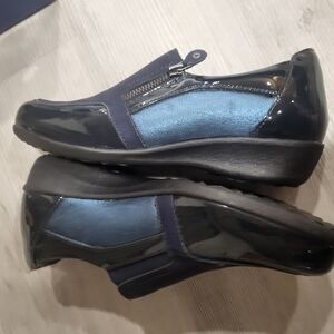 DREW'S Women's Navy Blue Slip-On Shoes